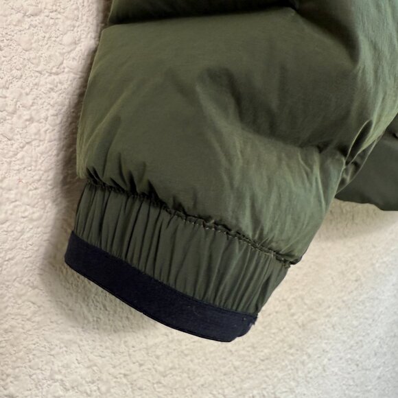 Mountain Hardwear Down Pullover Hoody Jacket \\ Size Medium // Surplus, Green - Picture 7 of 8